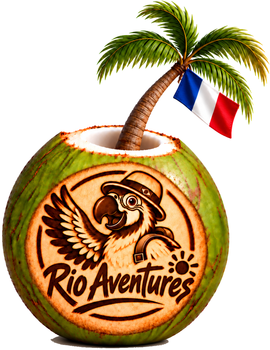 Logo noix de coco Rio Aventures